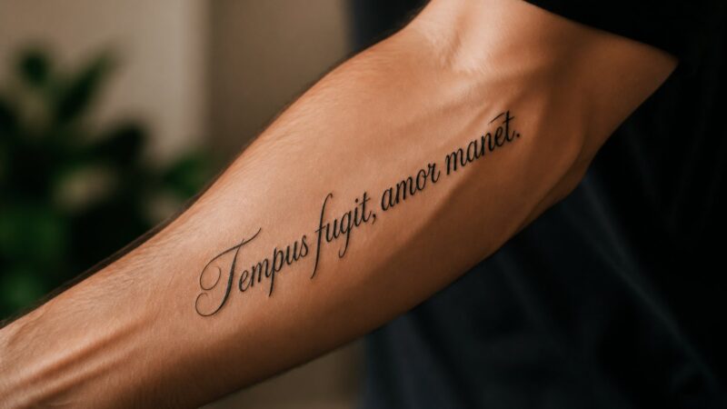 Melhores Frases em Latim para Tatuar: Ideias, Significados e Dicas