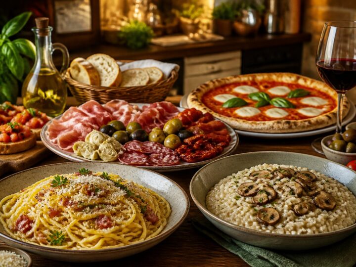 Comidas Típicas da Itália: Pratos Clássicos, Regiões e Sabores