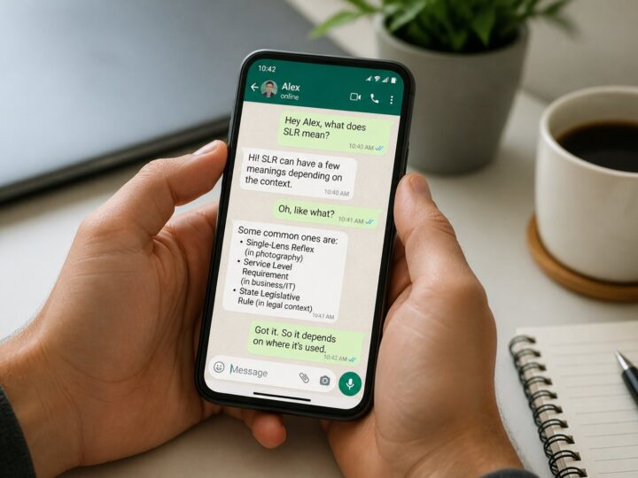 SLR Significado WhatsApp: Como Usar e Entender na Comunicação Digital